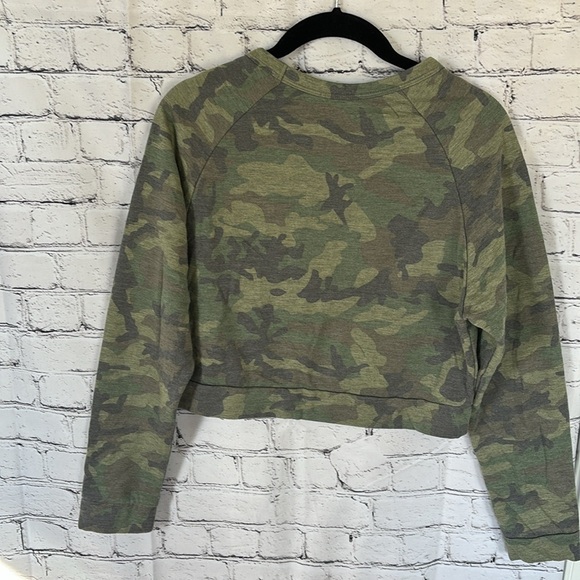 Enough about me Camo Sweatshirt size Medium - Picture 2 of 5